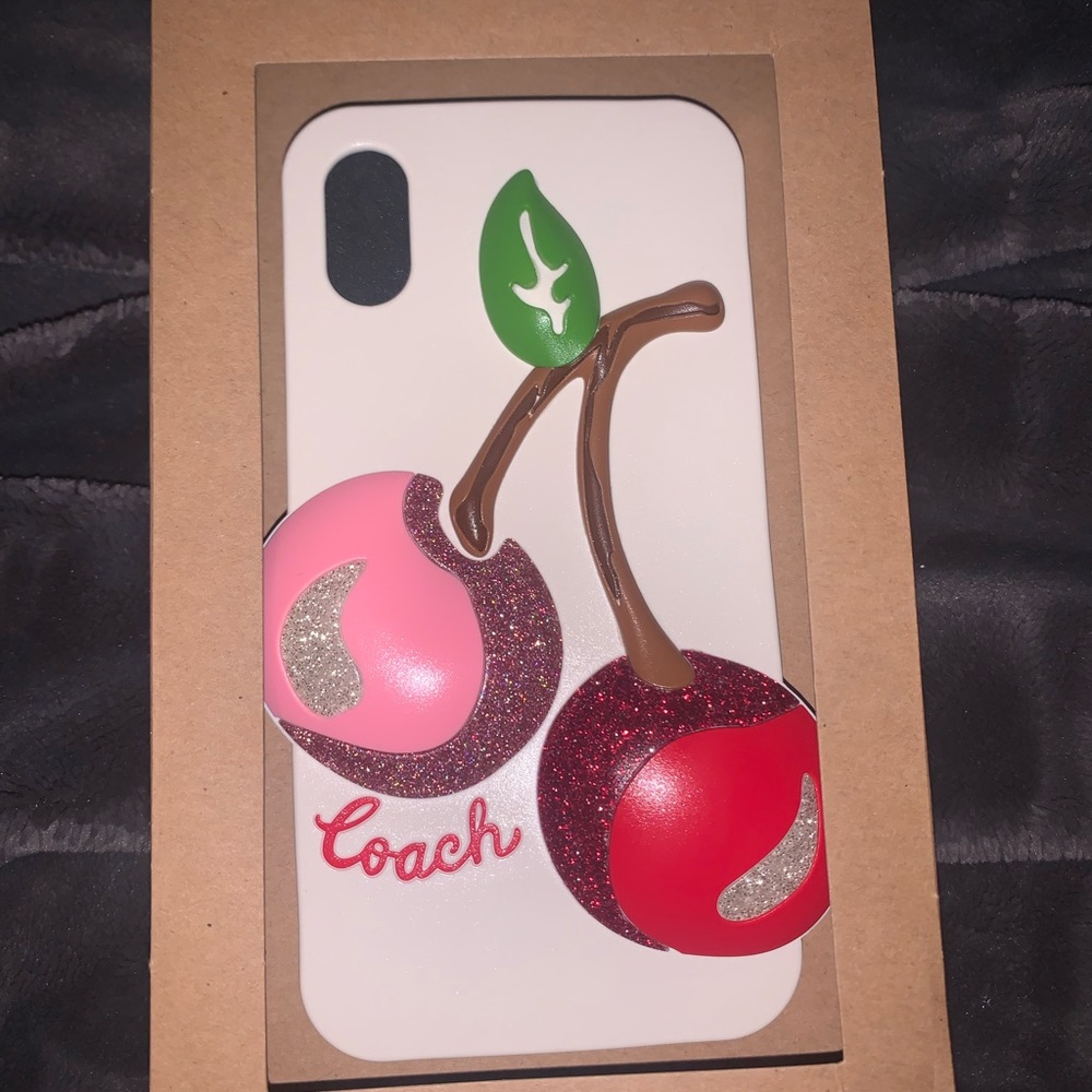Coach iPhone X phone case new in box